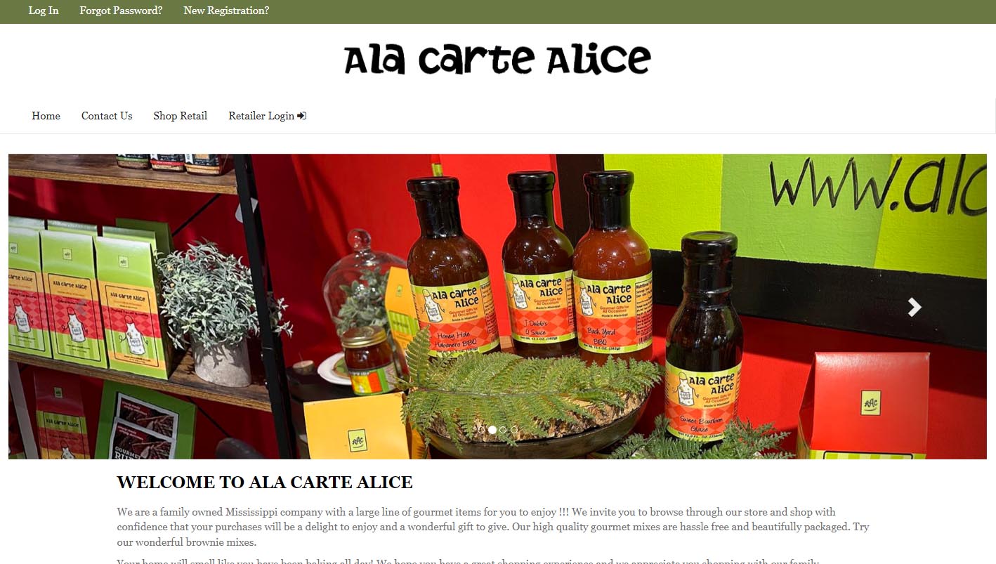 Ala Carte Alice Gets Facelift